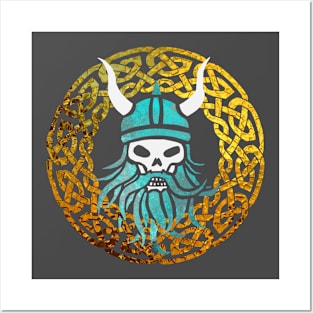 Viking Skull Posters and Art